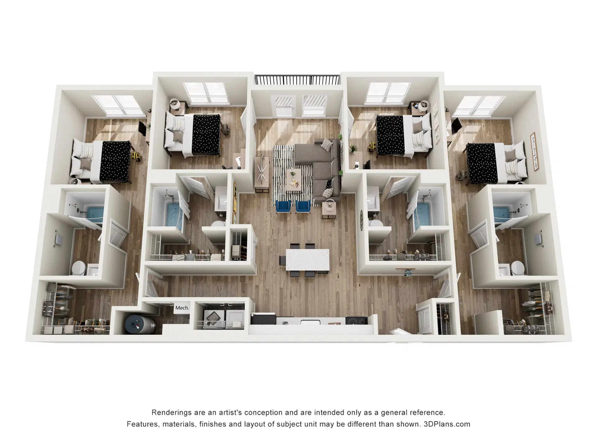 The Mark Fort Collins, Fort Collins – Room in 4 Bedroom 4 Bathroom | Divide Vista