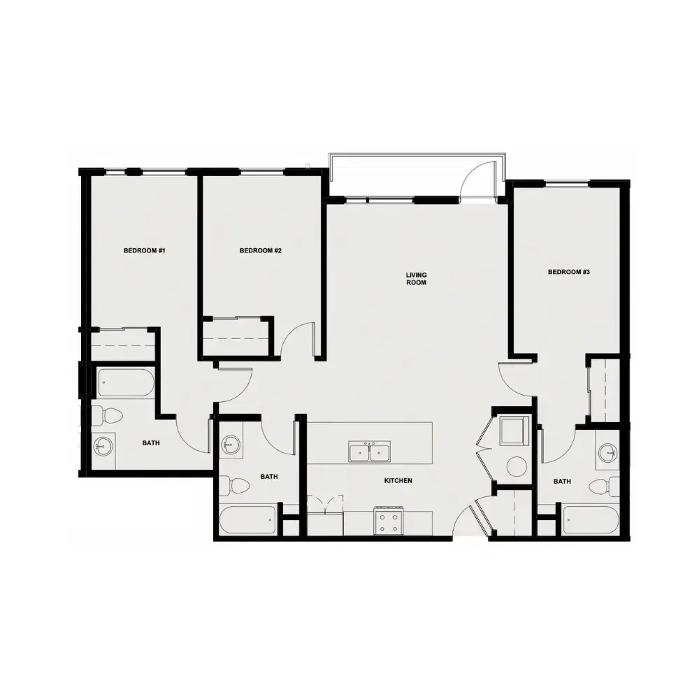 The Fifty, Bloomington – 3 Bed 3 Bath