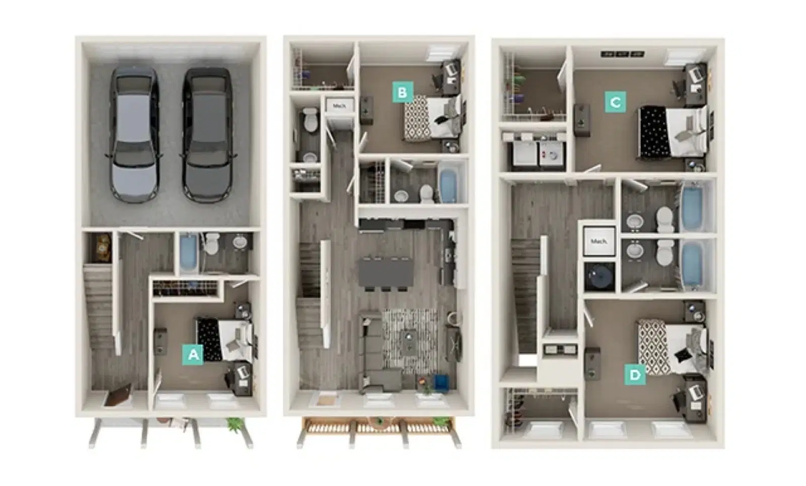 The Retreat, Fayetteville – Room in a 4 Bedroom 4.5 Bathroom | Finley