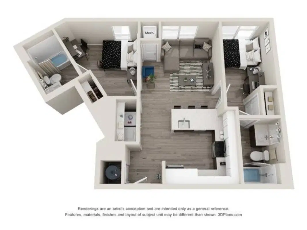The Standard at Ann Arbor, Ann Arbor – Room in a 2 Bed 2 Bath | Boxwood