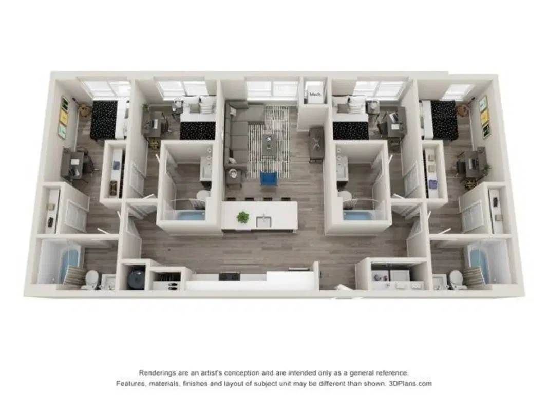 The Standard at Ann Arbor, Ann Arbor – Room in a 4 Bed 4 Bath | Douglas