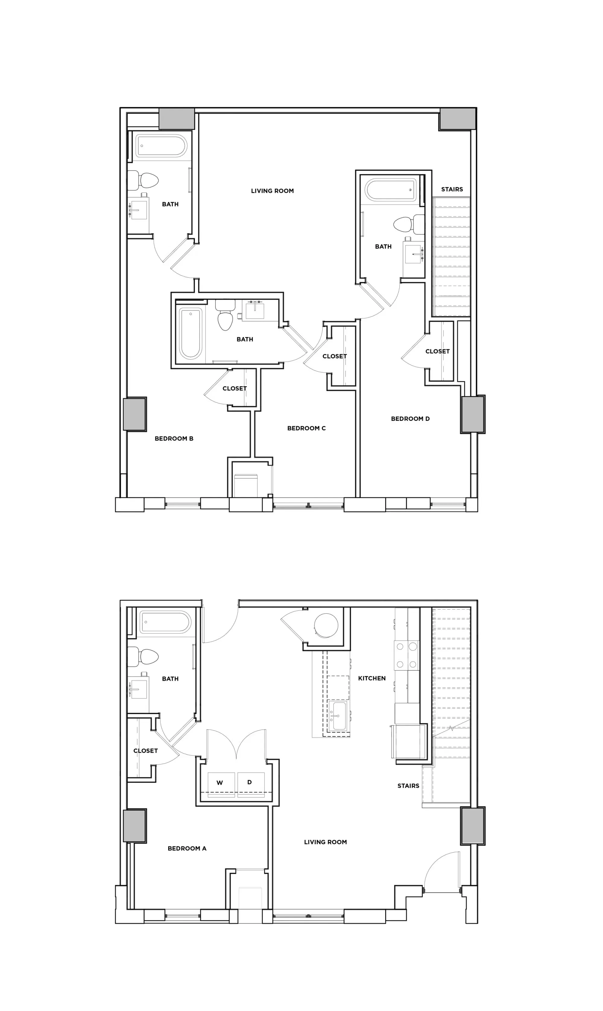 The Standard, Dinkytown, Minneapolis – 4 Bed 4 Bath | Oaks III