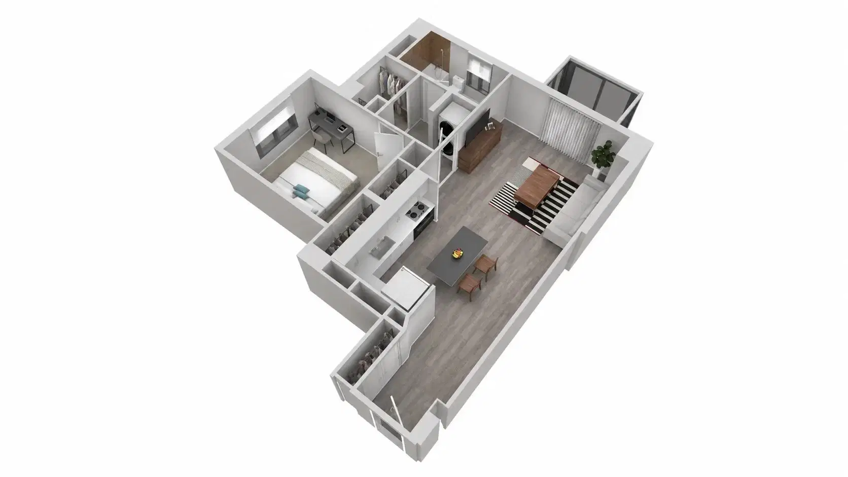 Haven on K, Washington – 1 Bed 1 Bath | A15