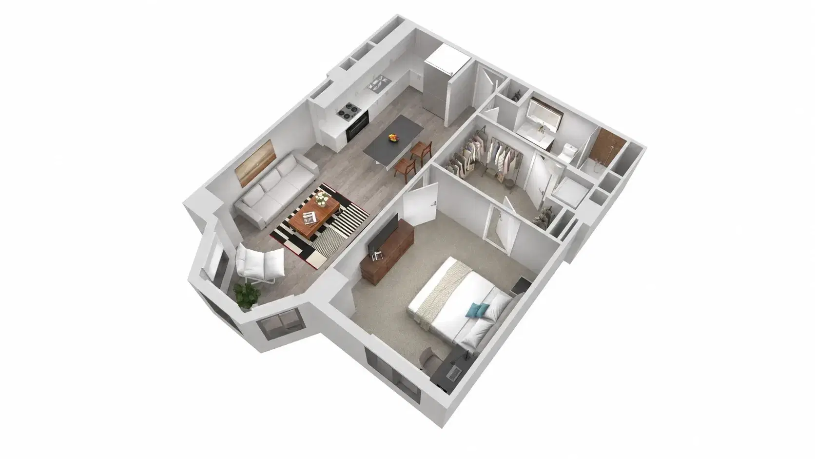 Haven on K, Washington – 1 Bed 1 Bath | A14