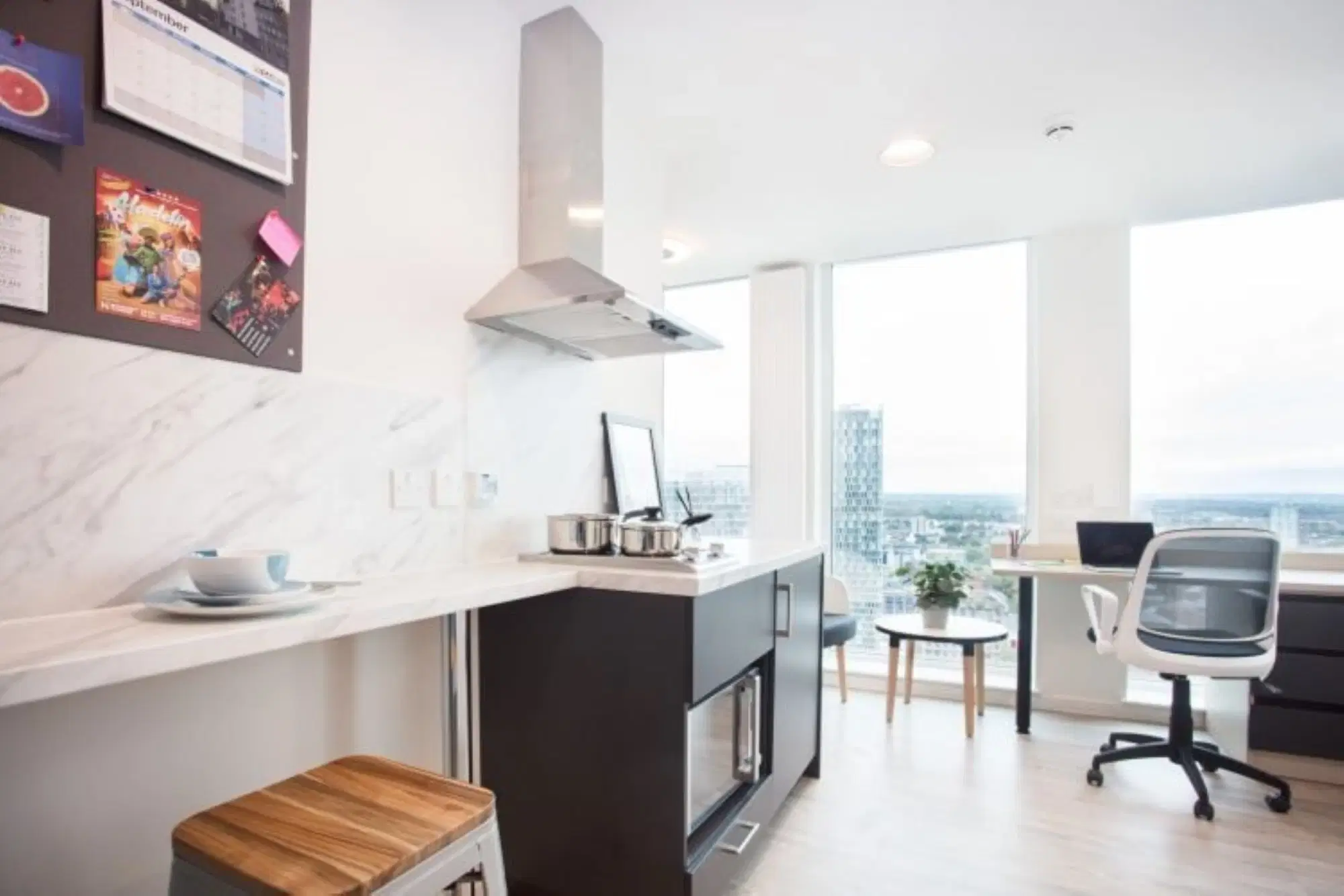 Eleanor Rosa House, University of London, London – Kitchen