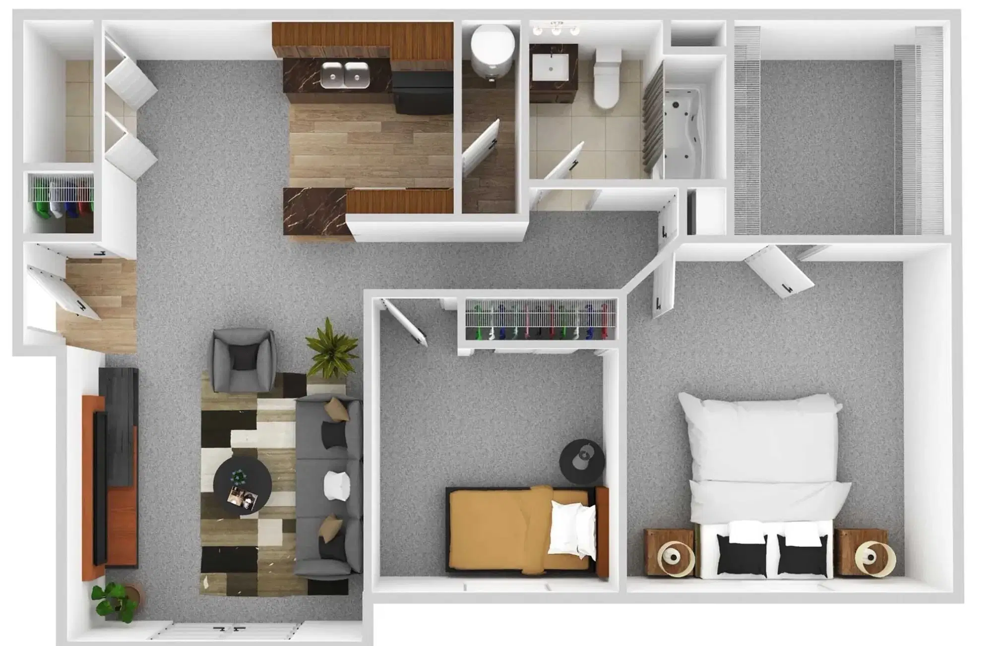 Residences at Central Park, Gahanna – Room in 2 Bedroom 1 Bathroom | Winchester