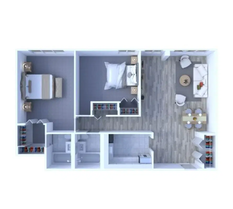 Maple Grove, Chicago – 2 Bed 2 Bath