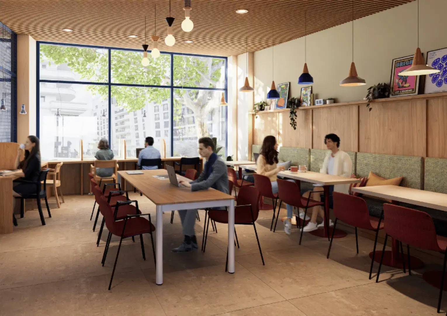 Canvas Paris Blue in Saint-Ouen, Paris – Common Area