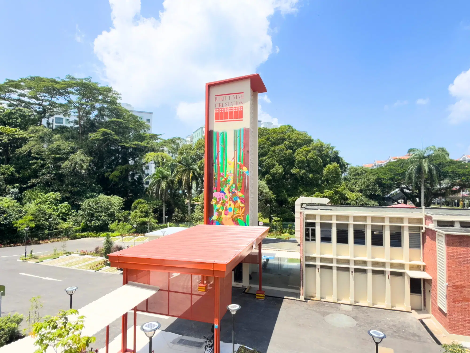 Coliwoo Bukit Timah Fire Station, Singapore – Exterior