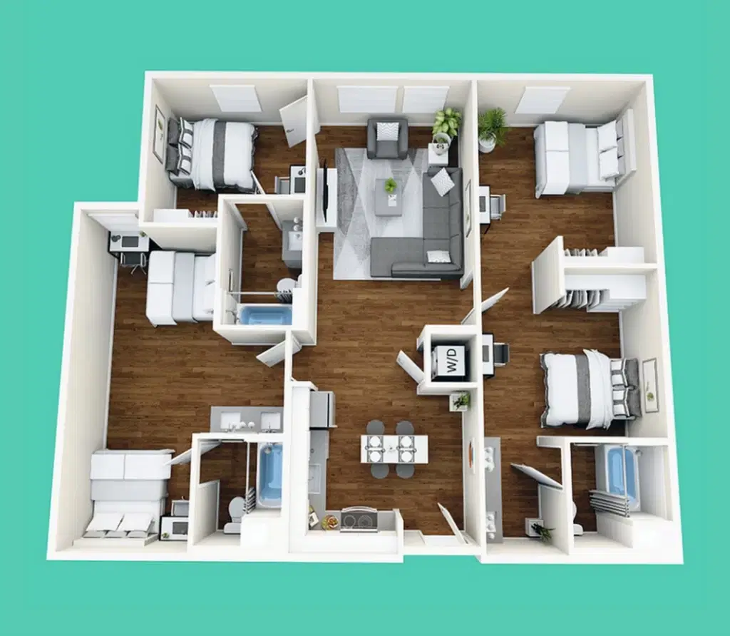 Ryder on Olive, Davis – 3 Bedroom 3 Bathroom