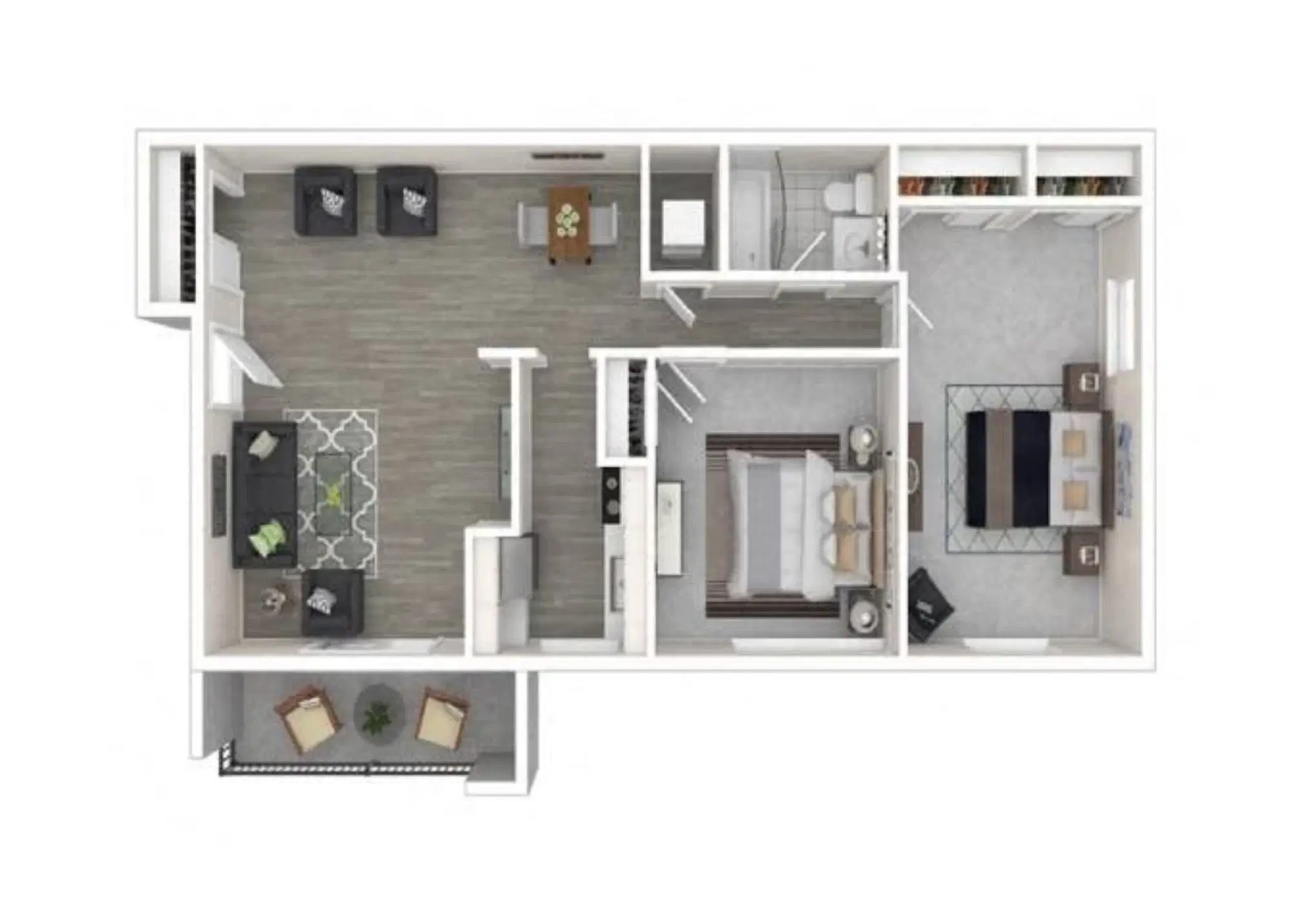 Southgate Gardens, Newark – 2 Bedroom 1 Bathroom