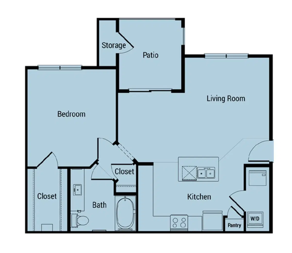 Oxford at Santa Clara, Pflugerville – Room in 1 Bed 1 Bath | A3