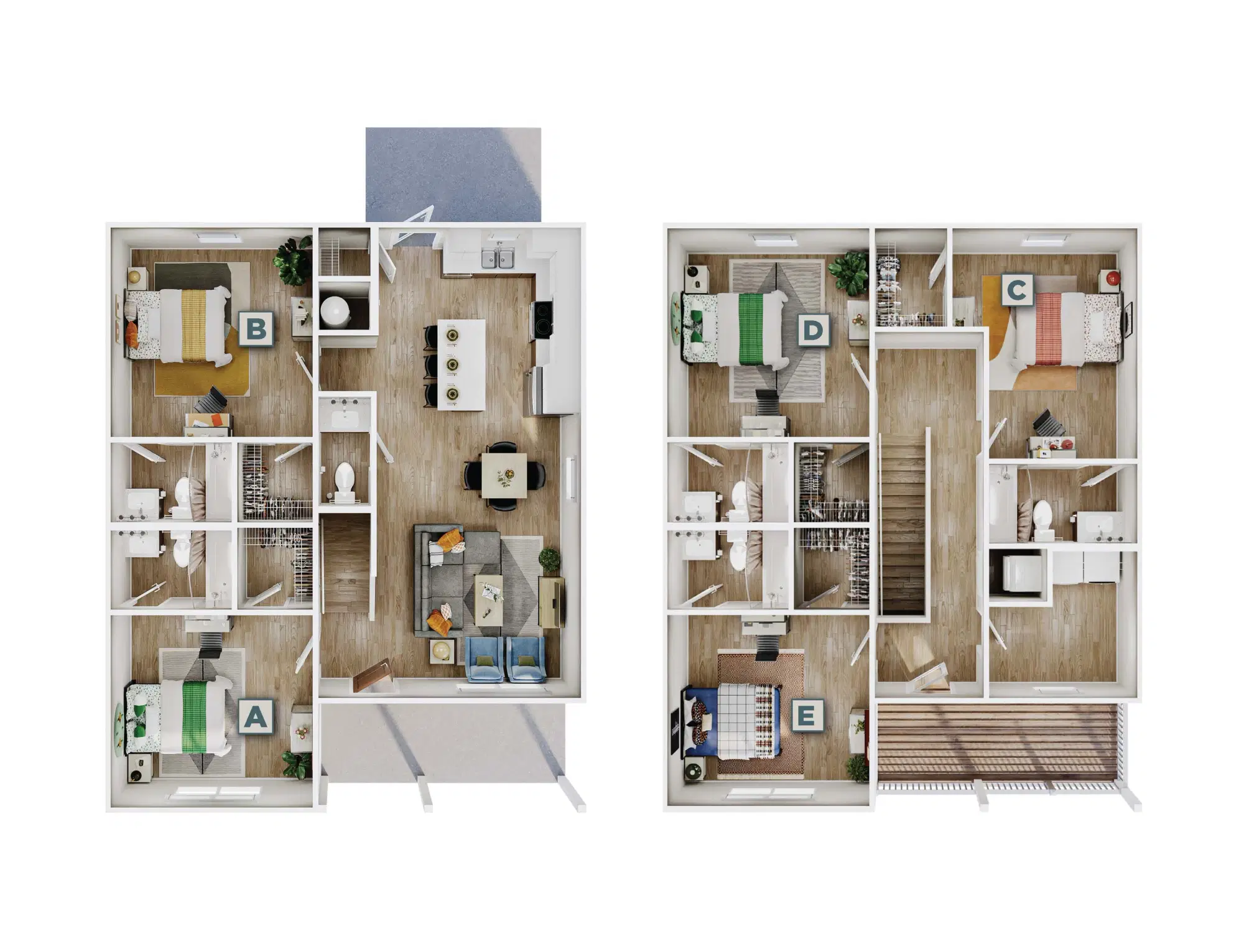 Narrative at Columbia, Columbia – Room in a 5 Bedroom 5.5 Bathroom - Carlton