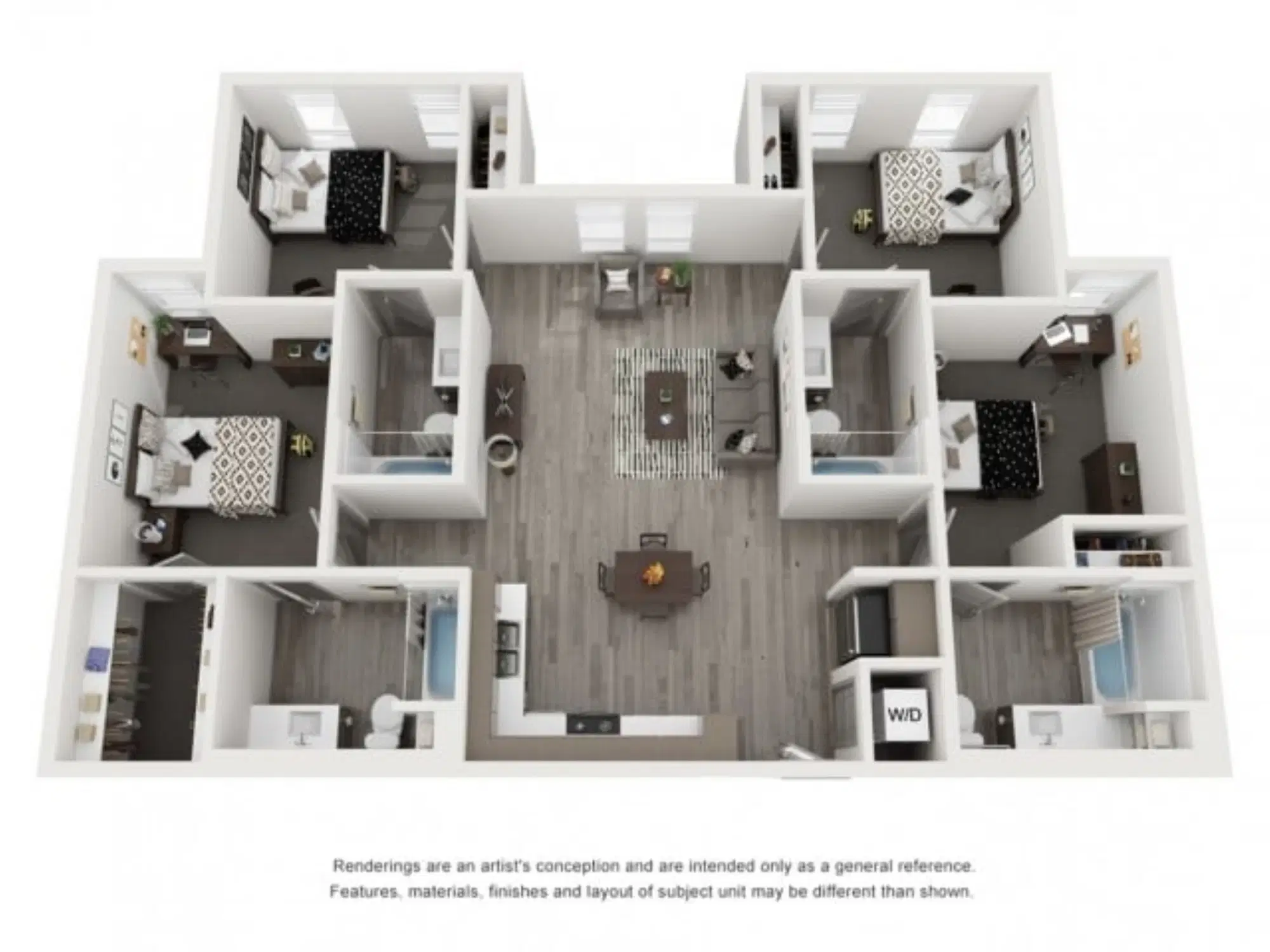 The Crossings, Sacramento – 4 Bed 4 Bath | D1