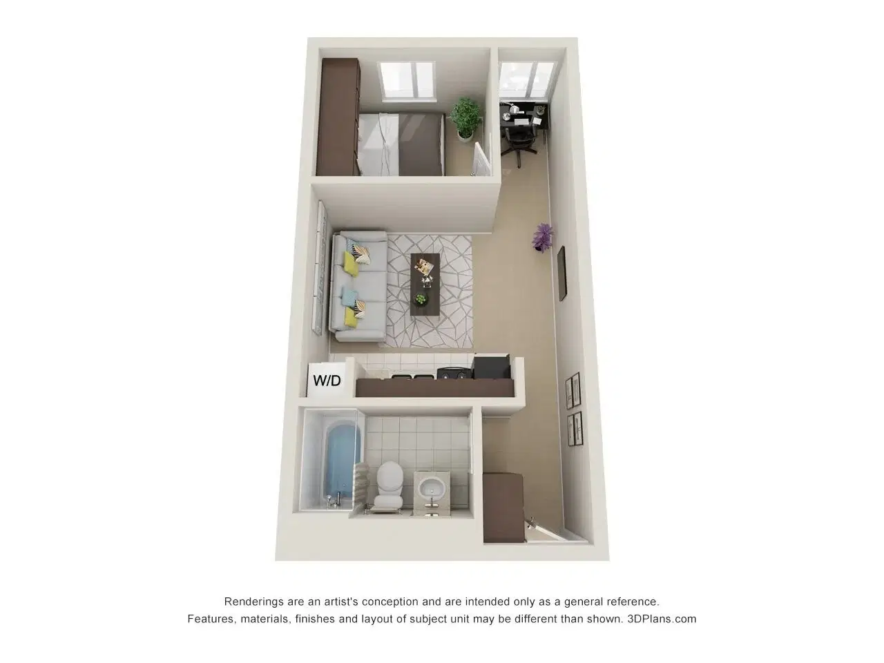 UNO On Chestnut, Philadelphia – 1 Bedroom 1 Bathroom | 1x1