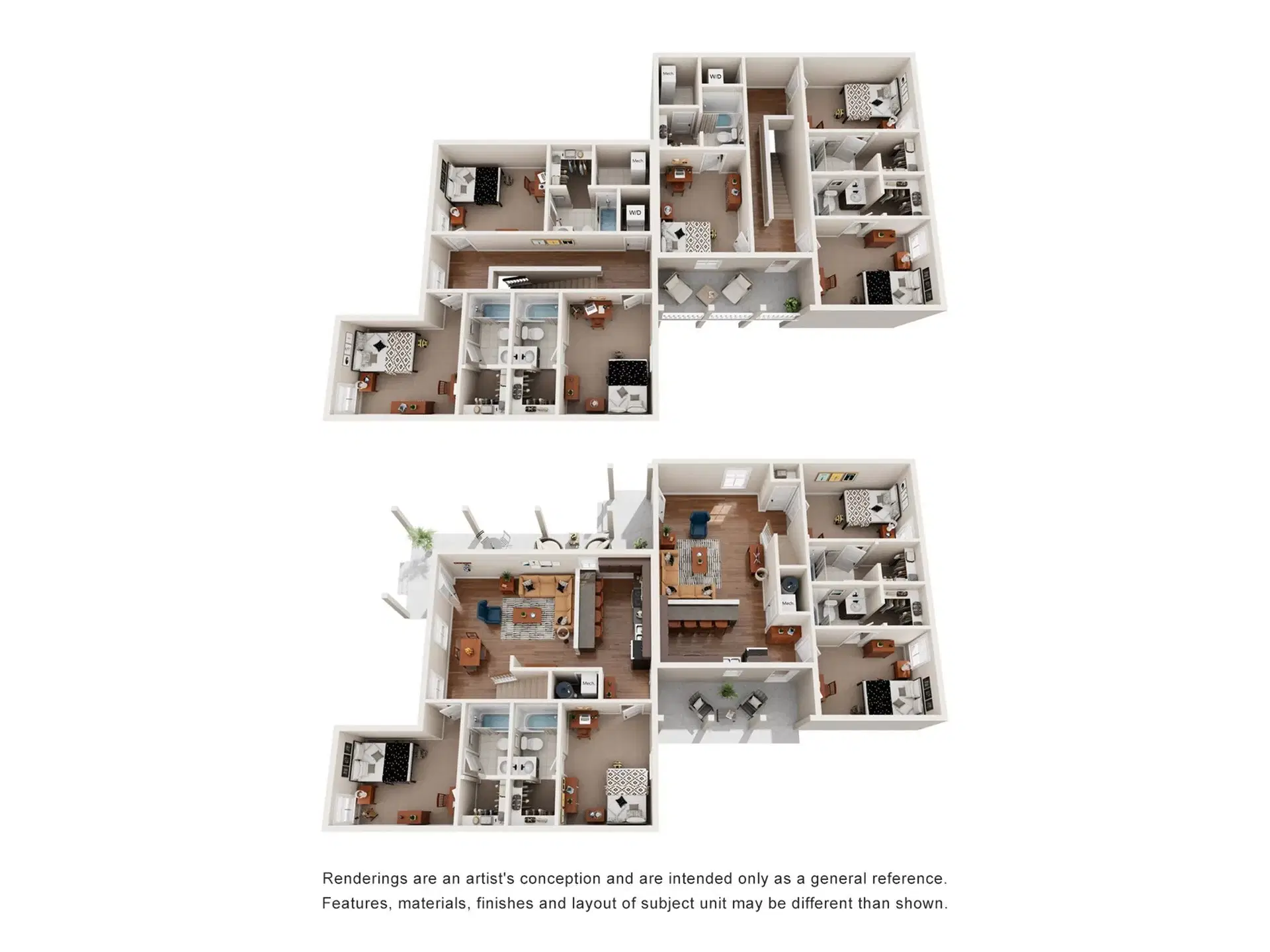 The Cottages of College Station, College Station – 5 Bedroom 5 Bathroom | Five Bedroom Manor