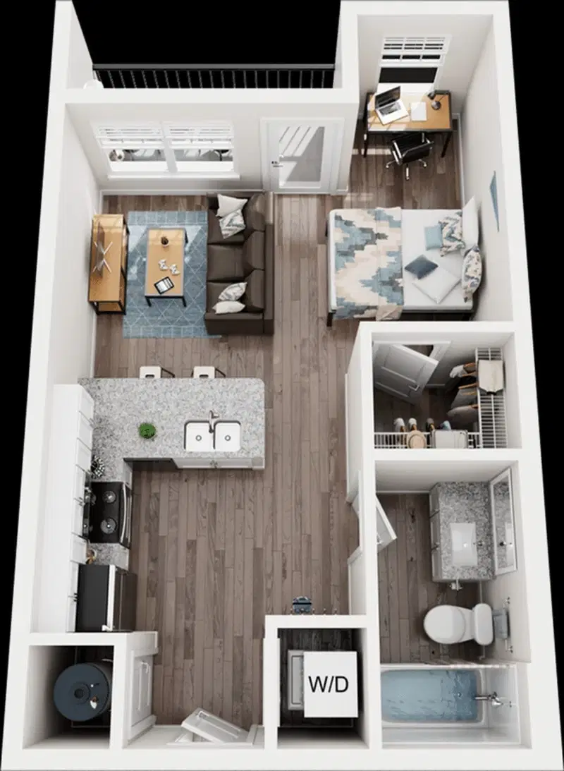 Quantum On West Call, Tallahassee – Studio - A0