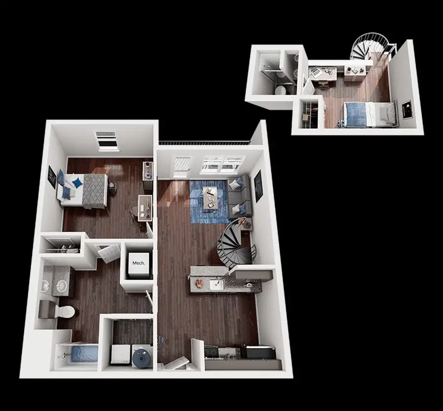 21 Pearl, Austin – Private Room-Loft (1 Bed - 2 Bath)