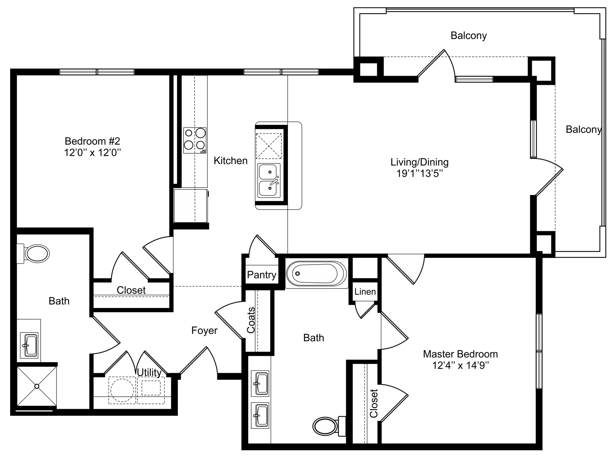 Oxford at Lakeview, Corinth – Room in 2 Bed 2 Bath | B2A