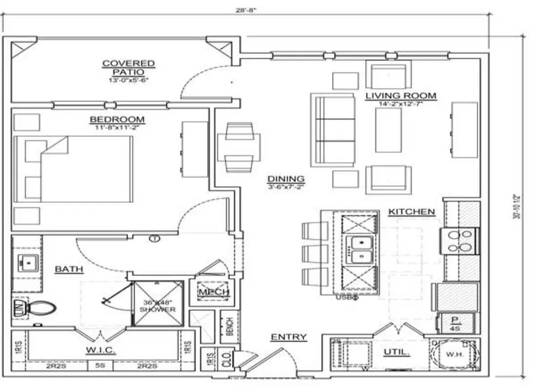 Oxford at Weatherford, Weatherford – Room in 1 Bed 1 Bath | A3
