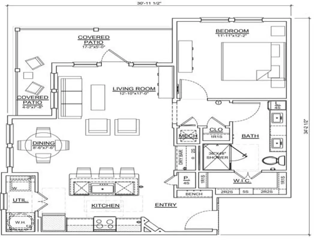 Oxford at Weatherford, Weatherford – Room in 1 Bed 1 Bath | A4