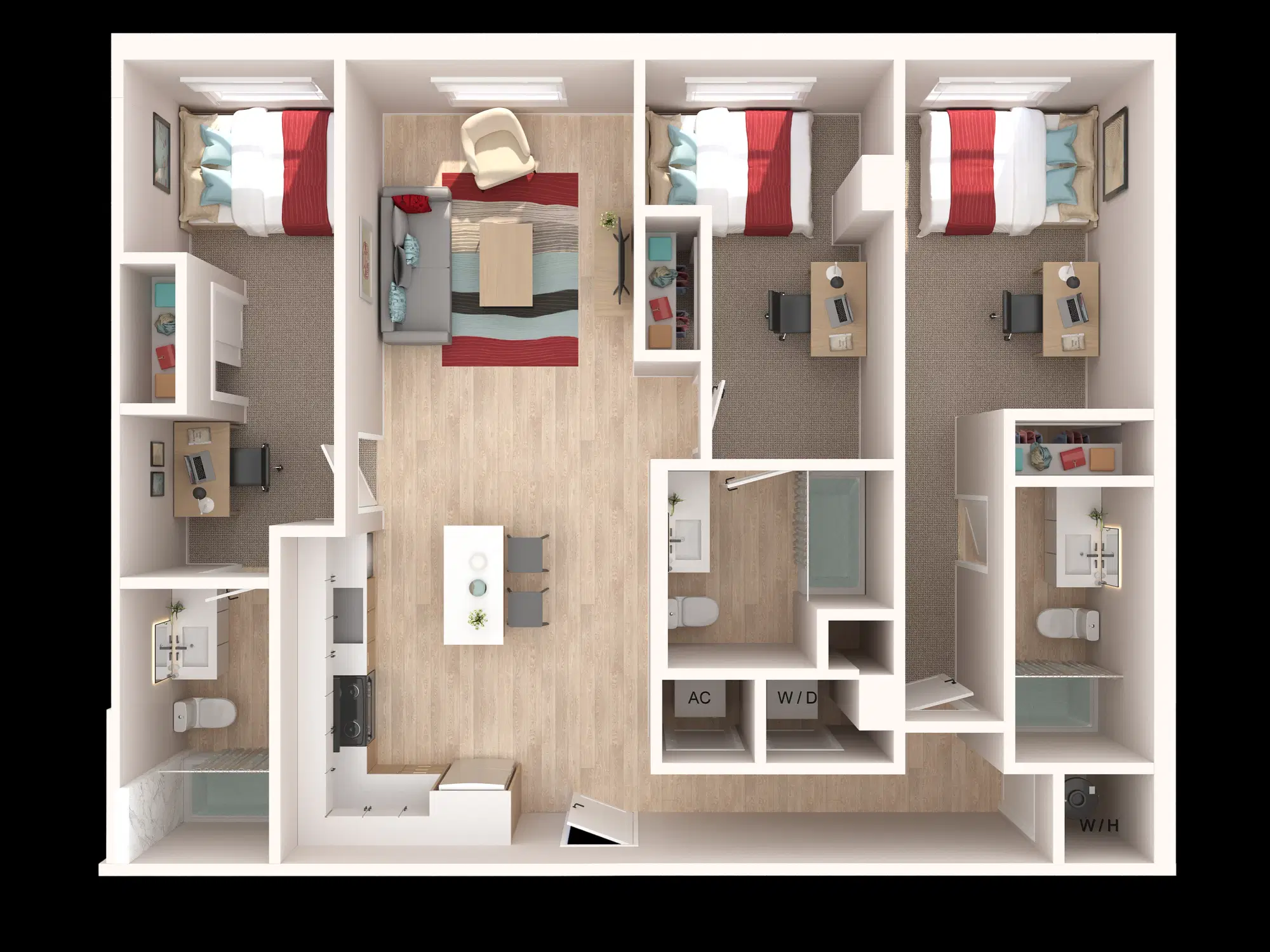 The Penny, College Station – 3 Bed 3 Bath | The Exchange