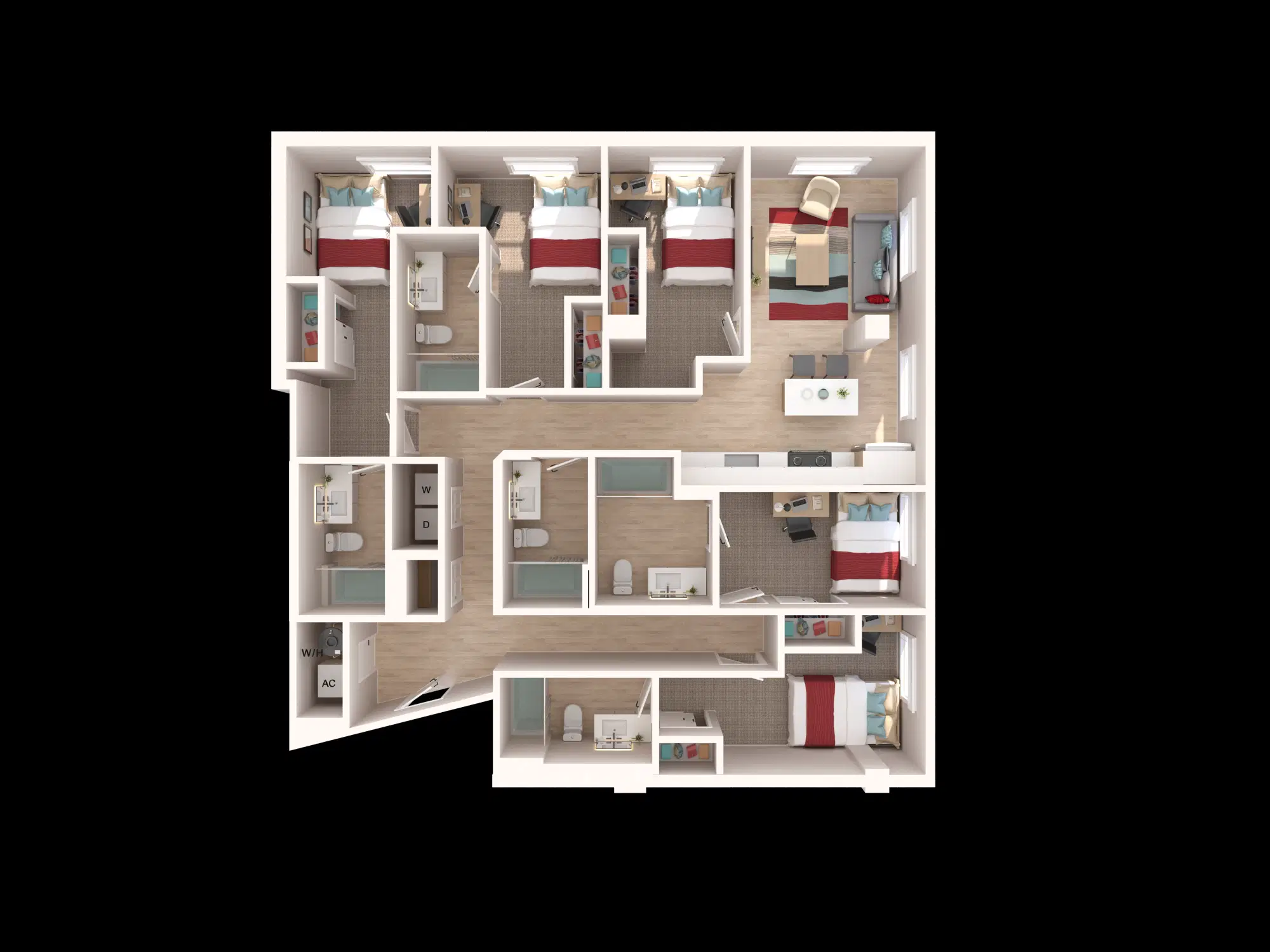 The Penny, College Station – 5 Bed 5 Bath | The Fortune