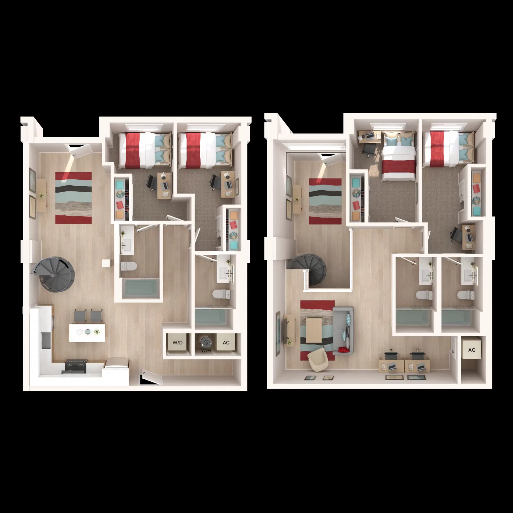 The Penny, College Station – 4 Bed 4 Bath | The Presidential Townhome