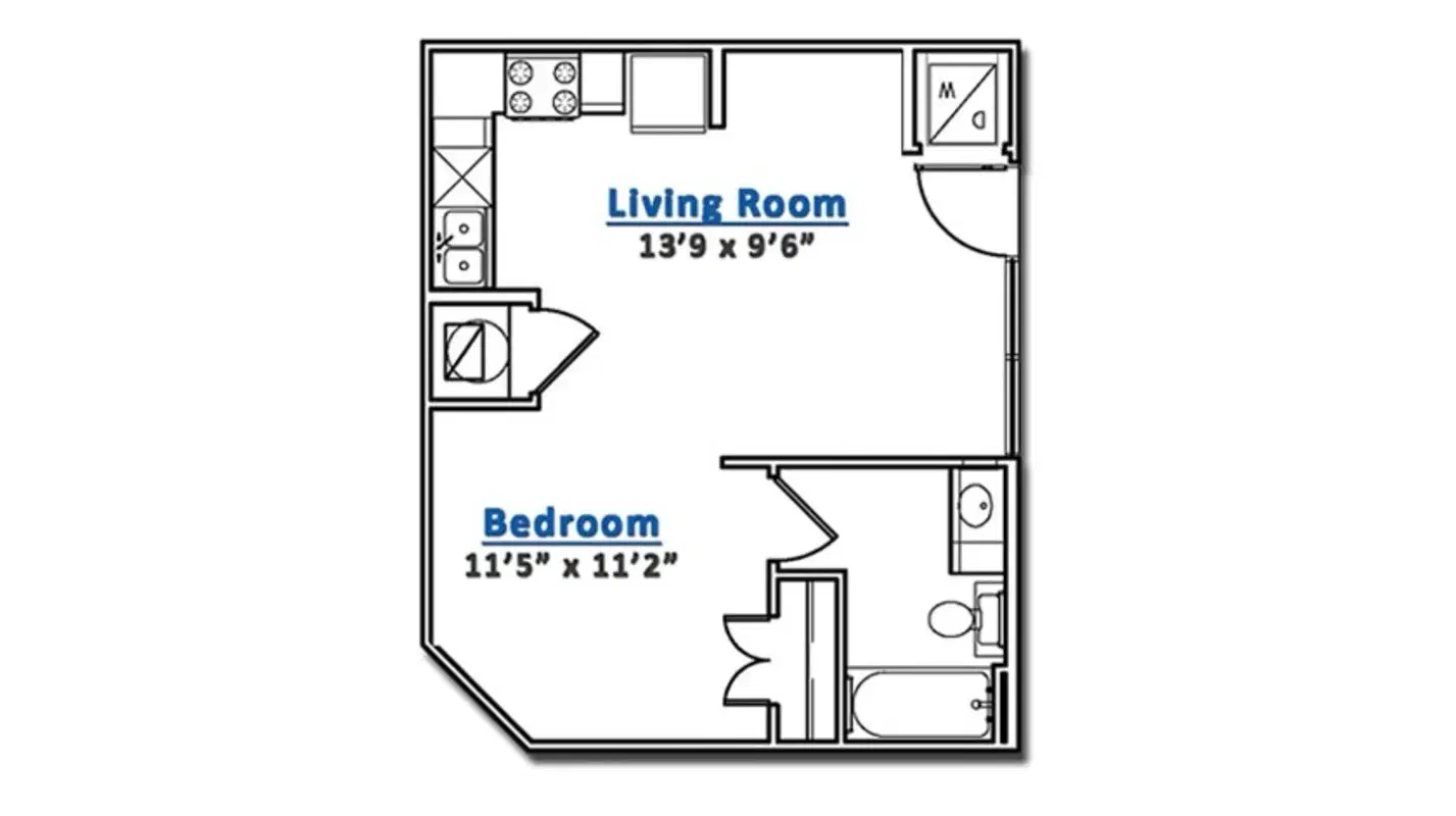 Texan 26, Austin – Room In A 1 Bed 1 Bath |1x1