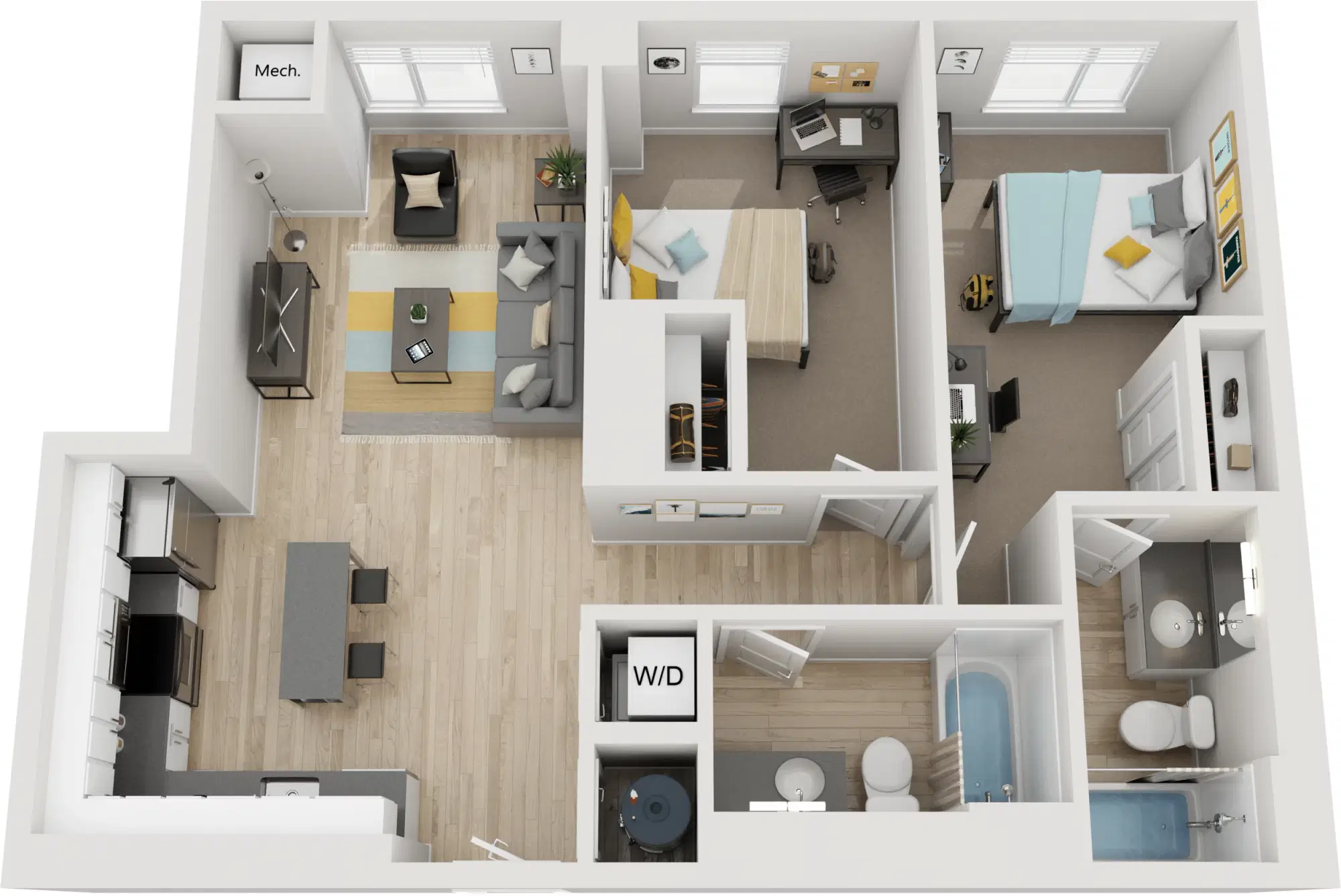 Parc View at Commonwealth, Richmond – B3 - Penthouse