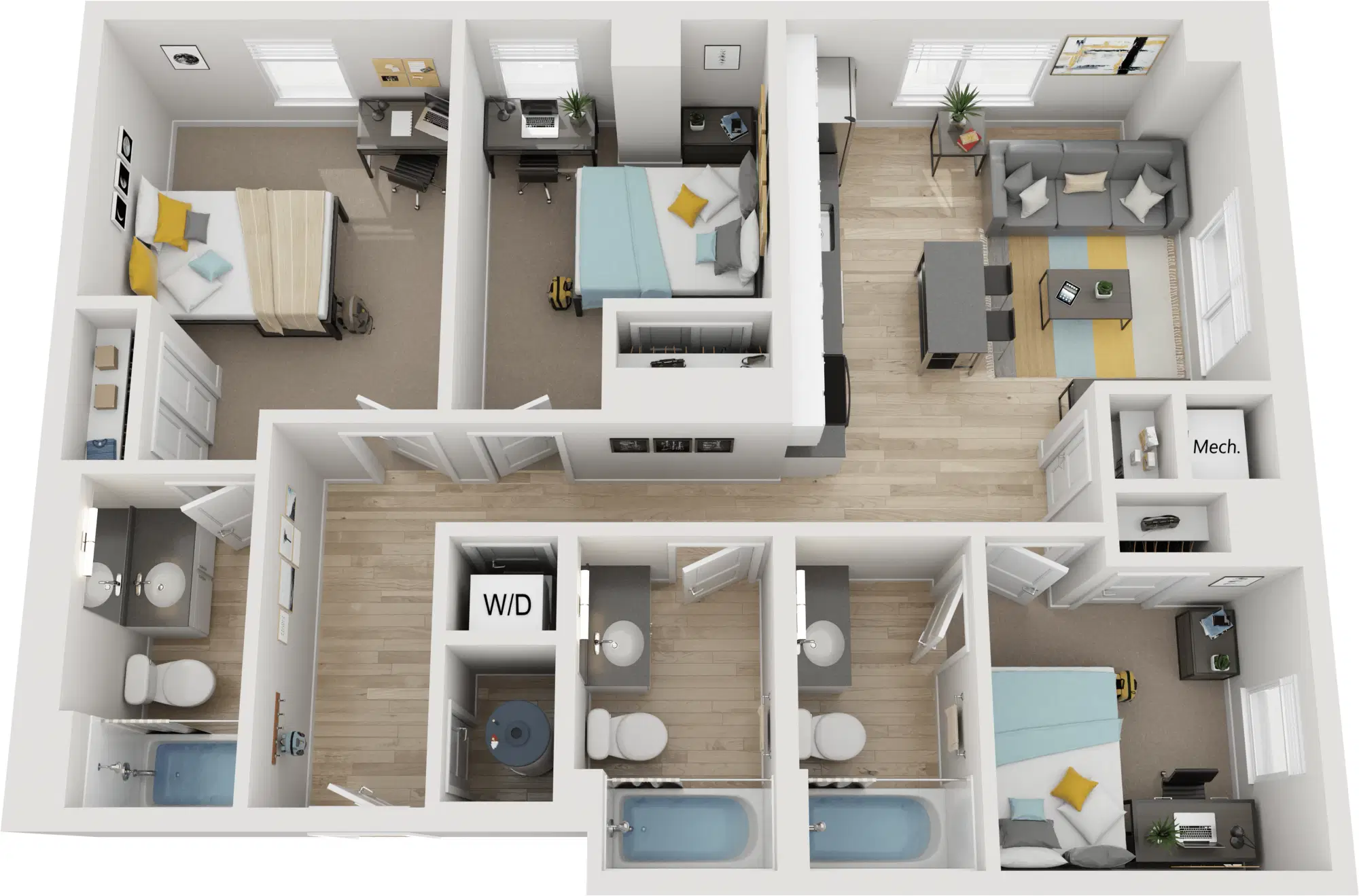 Parc View at Commonwealth, Richmond – C1 - Penthouse