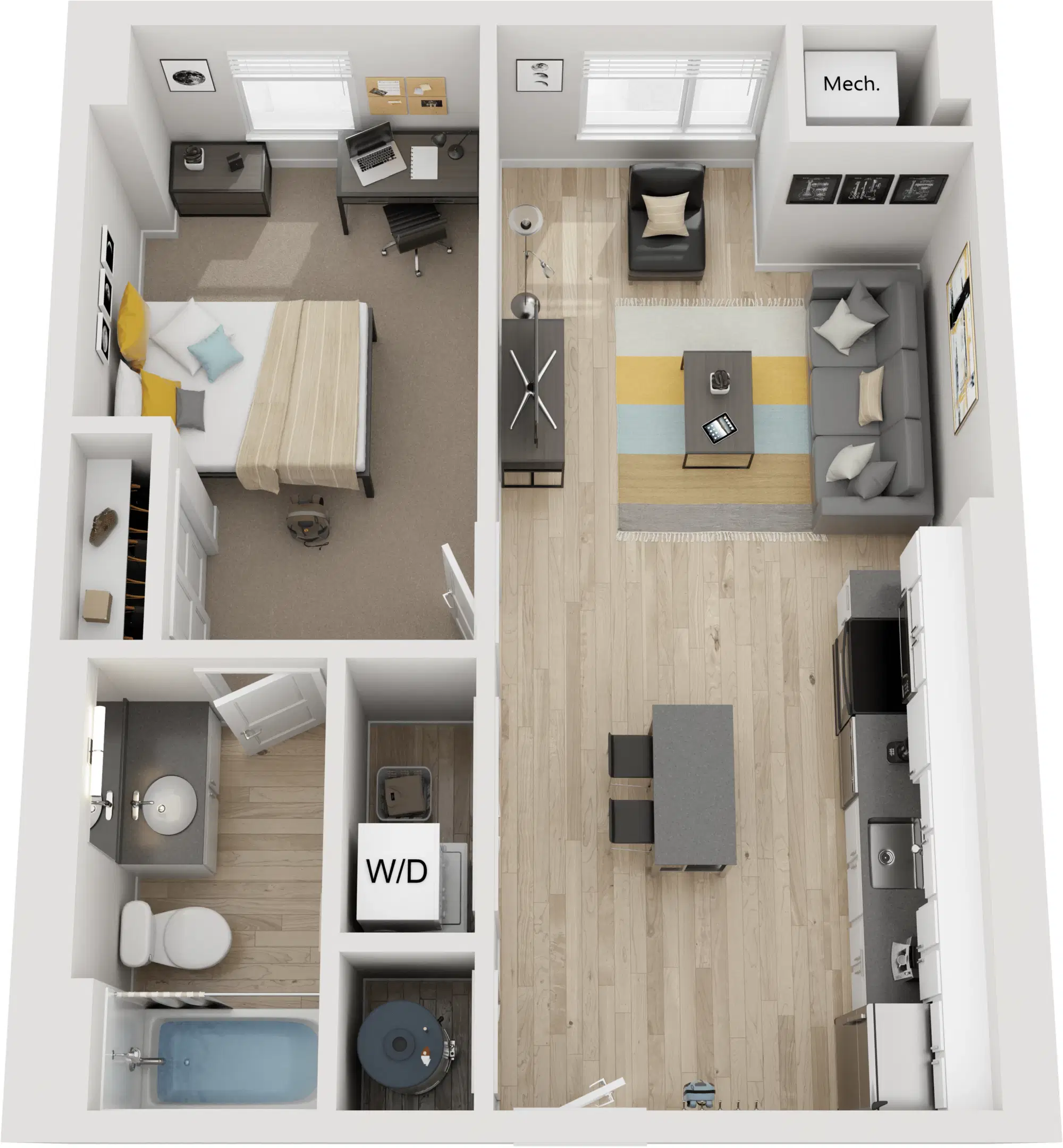 Parc View at Commonwealth, Richmond – A1