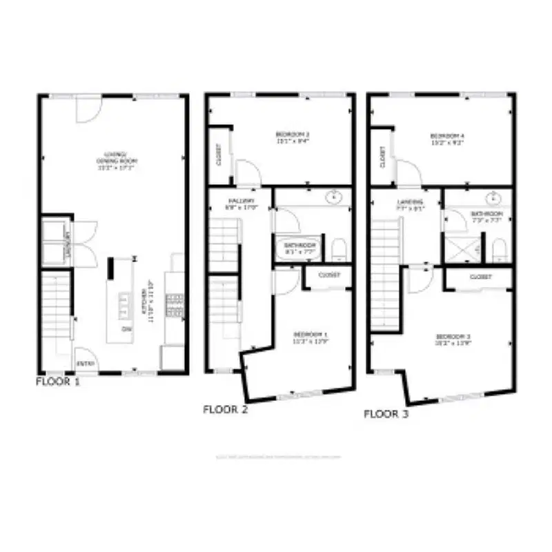 Duck Landing, Eugene – 4x2 Extra Large Individual Room Rate