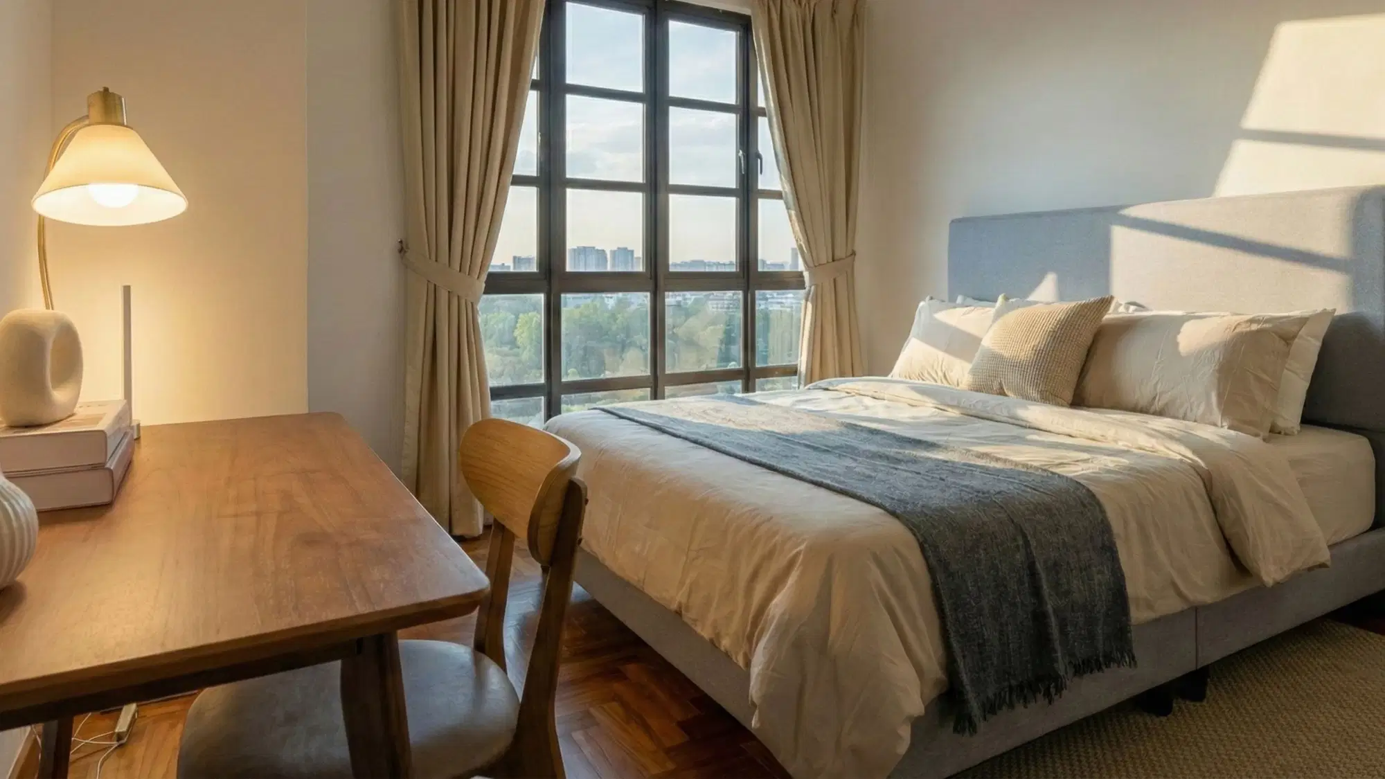 Room in a 6 Bedroom Apartment, 135 Serangoon Ave 3, Singapore 556114 – Premium Room 3