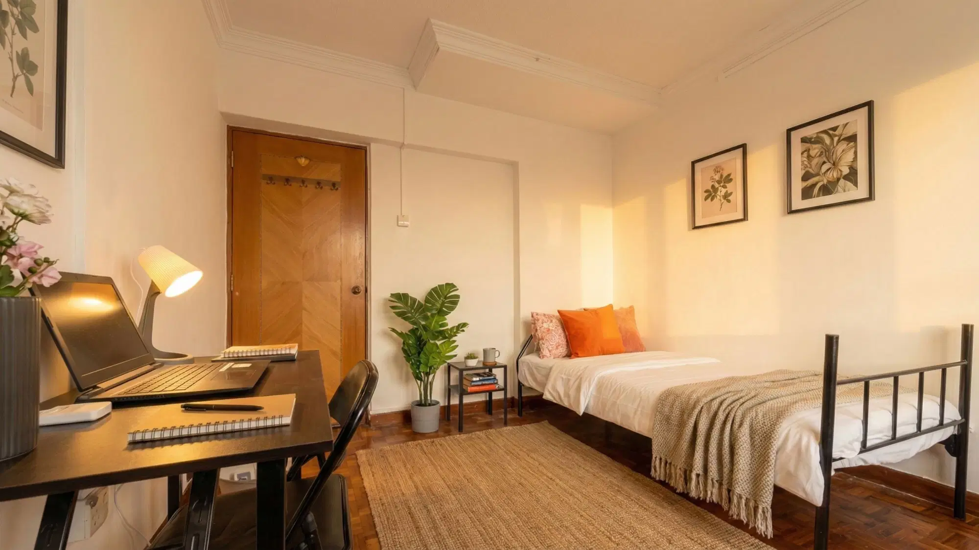 Room in a 7 Bedroom Apartment, 122 Jurong E St 13, Singapore 600122 – Premium Room 3