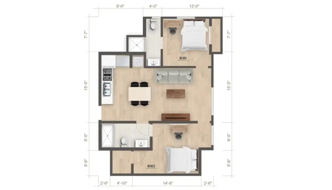 2013 Raymond Ave, Los Angeles – Room in a 2 Bedroom 2 Bathroom (2015 1/4 Raymond Ave)
