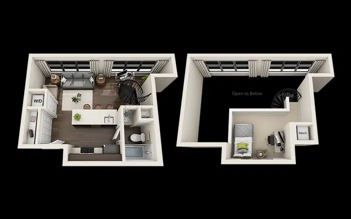 Axis West Campus, Austin – Independent SMART - E180 (0 Bed - 1 Bath)