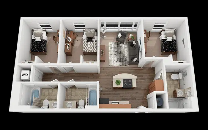 Valentine Commons, Raleigh – Private Room - Ashe Platinum