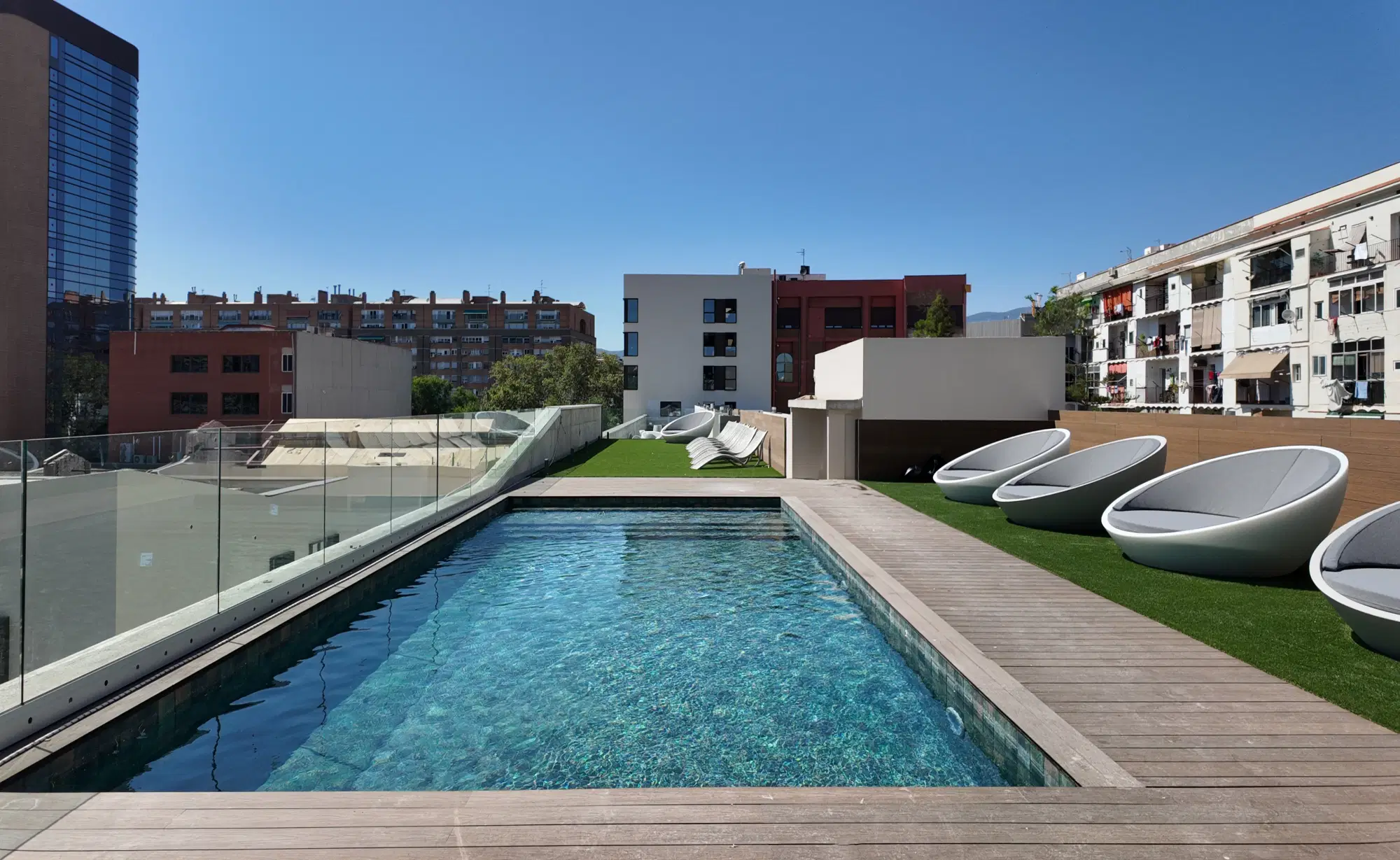 Blau Student Housing, Barcelona – Exterior