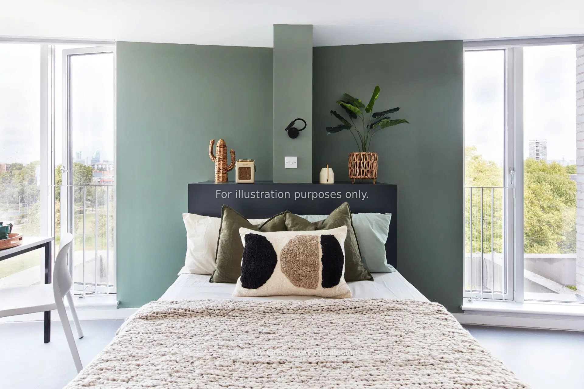 Ravilious House, Brighton – Premium Studio with Wet Room