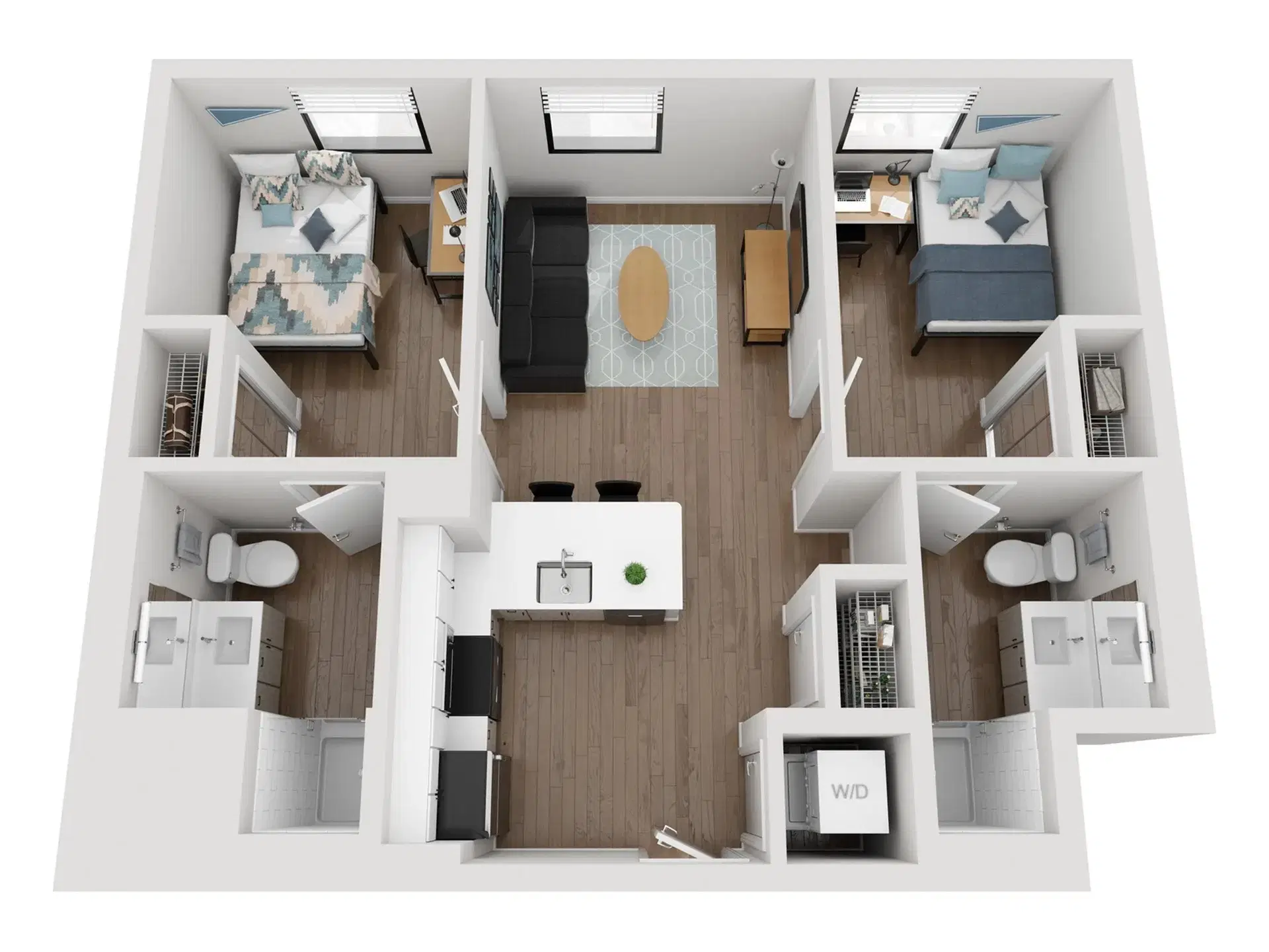 Nine 31, Gainesville – Room in 2 Bedroom 2 Bathroom | 2x2