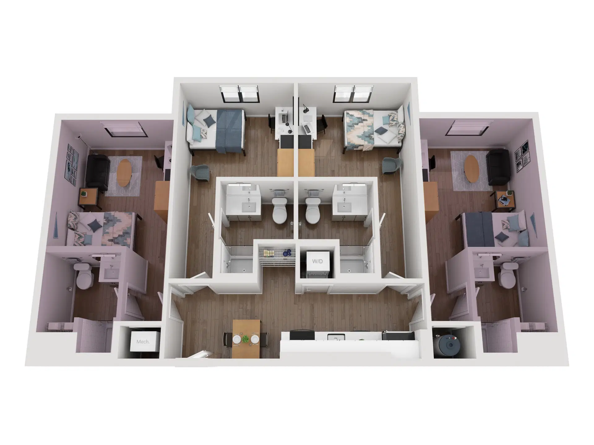 Nine 31, Gainesville – Room in 4 Bedroom 4 Bathroom | 4x4