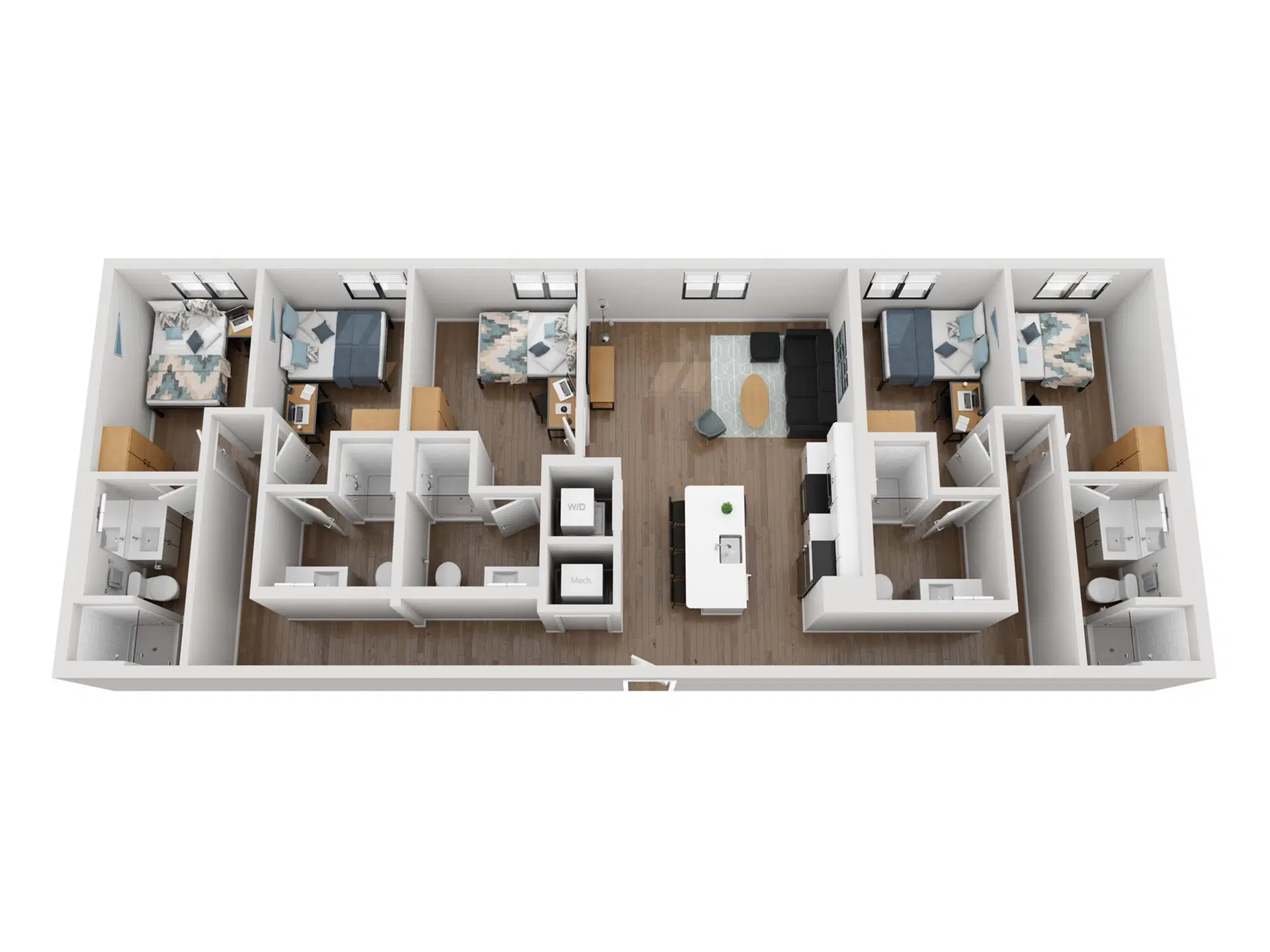 Nine 31, Gainesville – Room in 5 Bedroom 5 Bathroom | 5x5