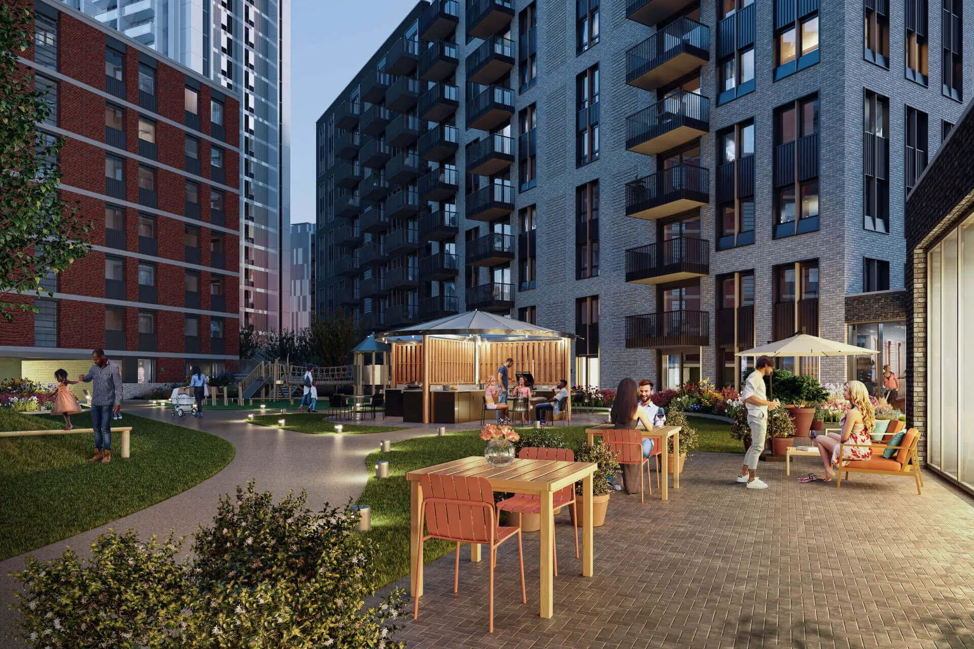 Repton Gardens, London – Exterior