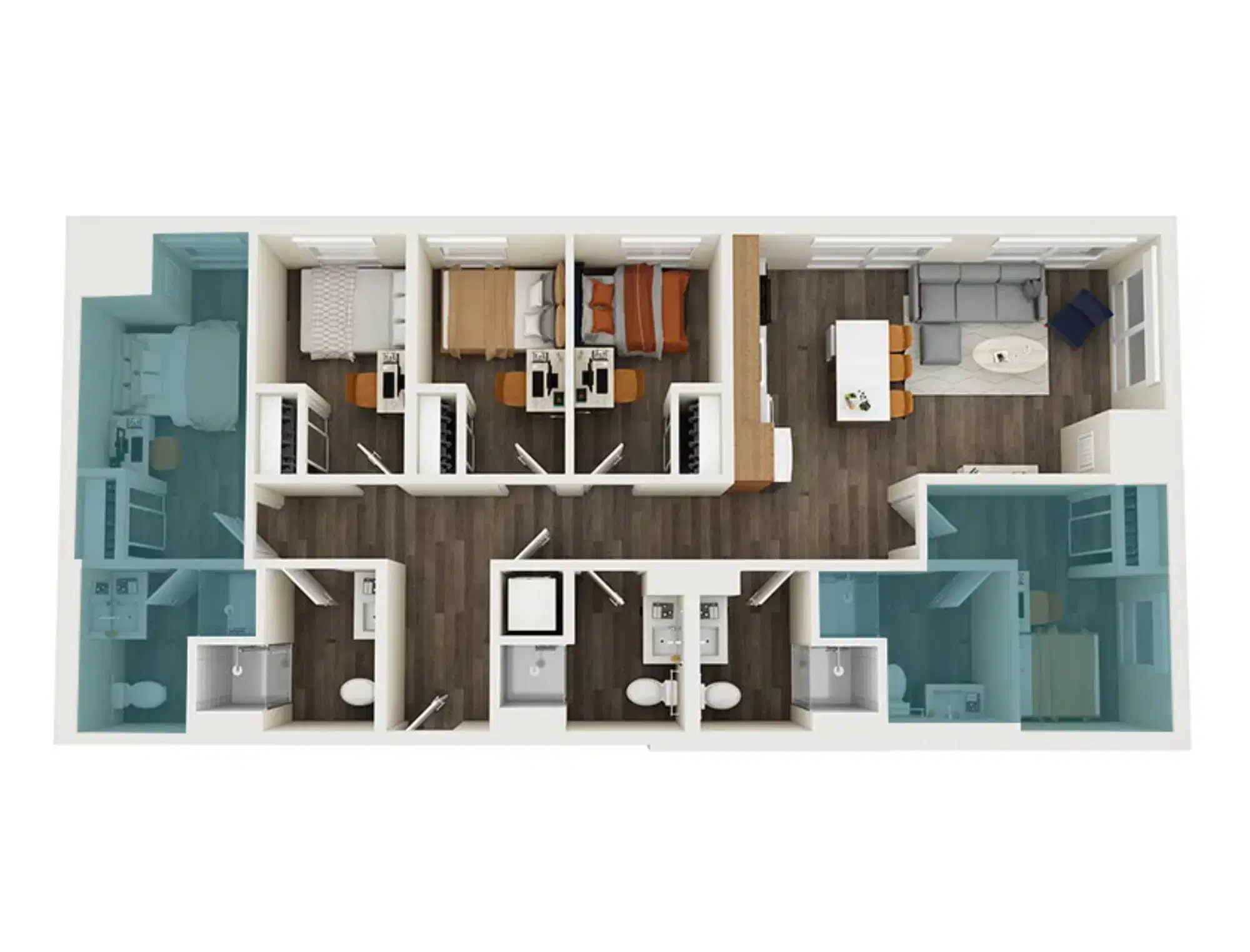Identity Dinkytown, Minneapolis – Room in 5 Bedroom 5 Bathroom | 5x5