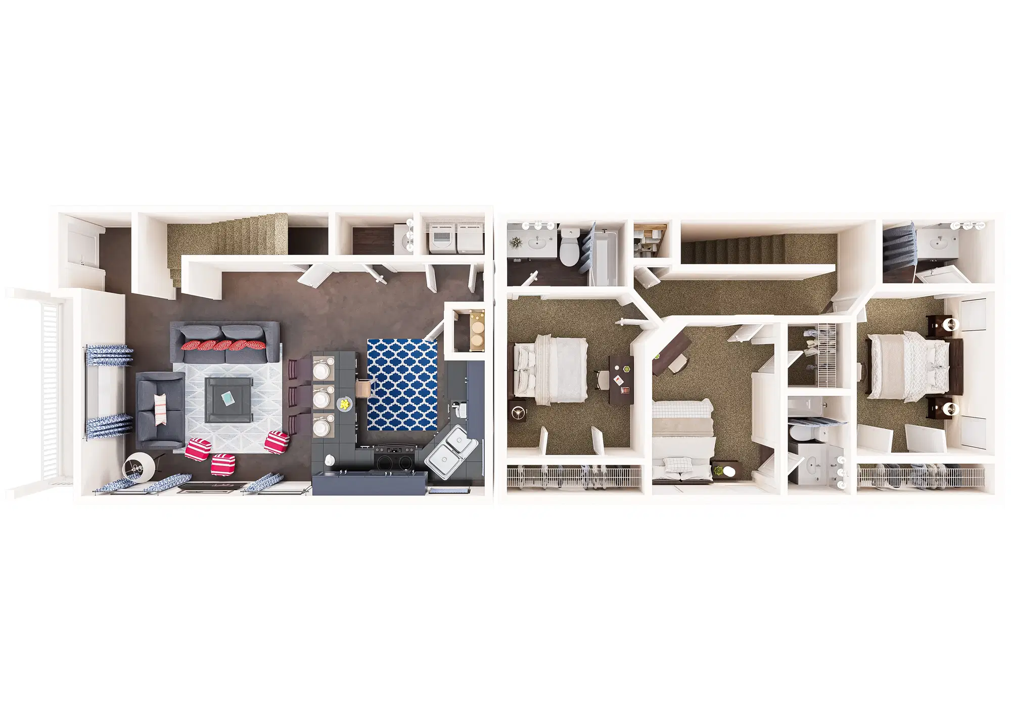 Ikon At Athens, Athens – The Classic - Unfurnished Room in 3 Bedroom 3 Bathroom