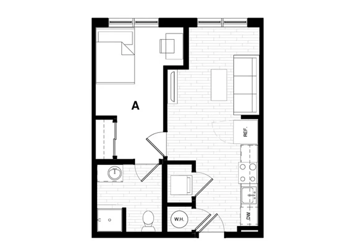 Uncommon Athens, Athens – 1x1 Terrace Room in 1 Bedroom 1 Bathroom