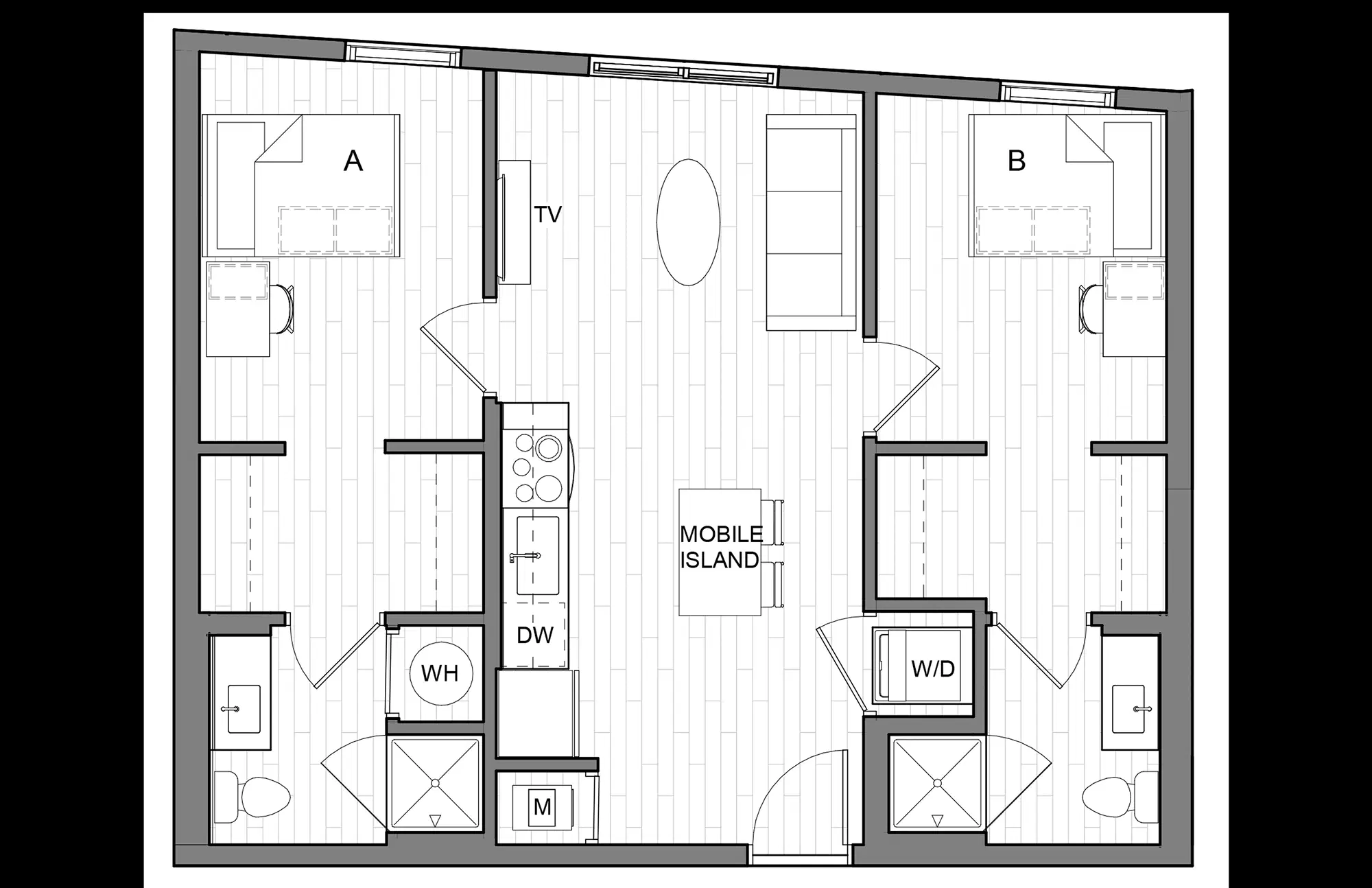 Uncommon Boise, Boise – Room in 2 Bedroom 2 Bathroom | 2x2