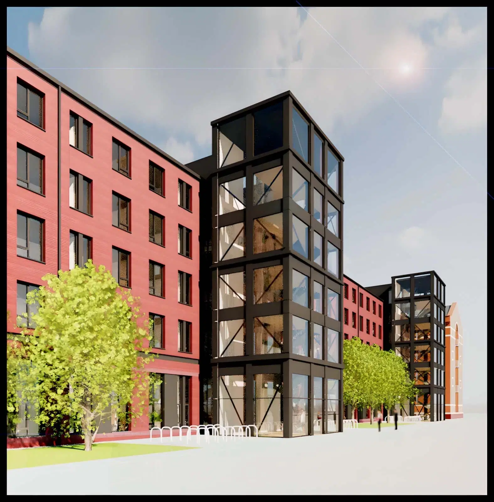 Adam & Burton House, Nottingham – Exterior