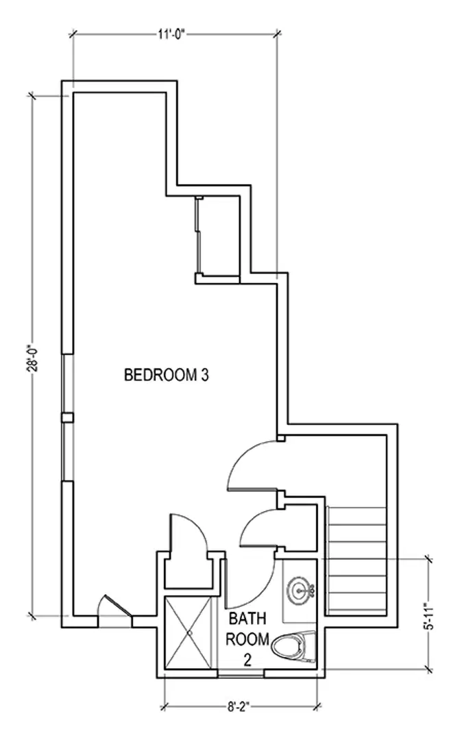 The Brenda, Los Angeles – 3 Bedroom 2 Bathroom Apartment